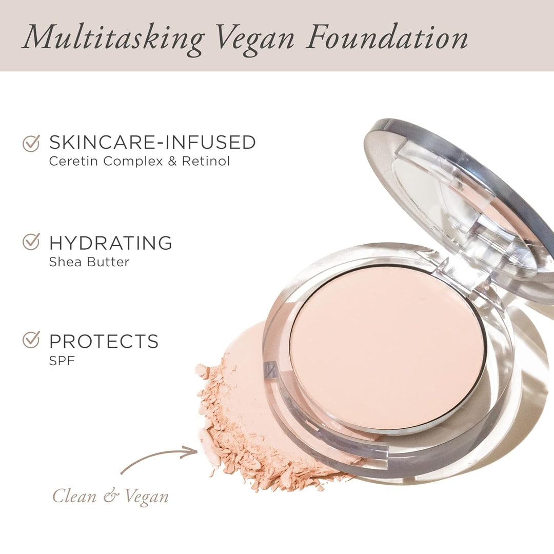 PÜR MINERALS Base de Maquillaje Mineral Prensada 4 en 1 en Polvo co...