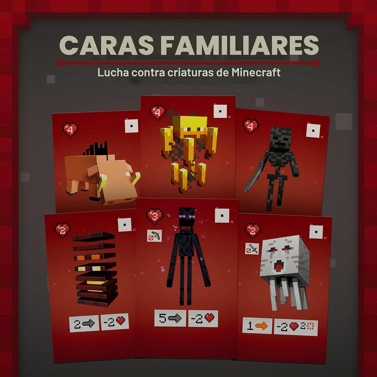 Ravensburger Minecraft: Portal Dash - Juego de mesa familiar atractivo para niños y adultos | Jugabilidad llena de aventuras | Regalo ideal para entusiastas de Minecraft | Adecuado para edades de 10