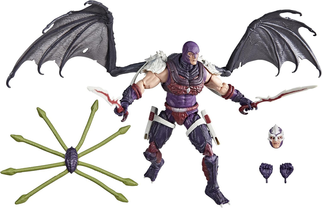 G.I. Joe Classified Series #140, Nemesis Immortal, figura de acción coleccionable de 6 pulgadas con 7 accesorios; alas articuladas