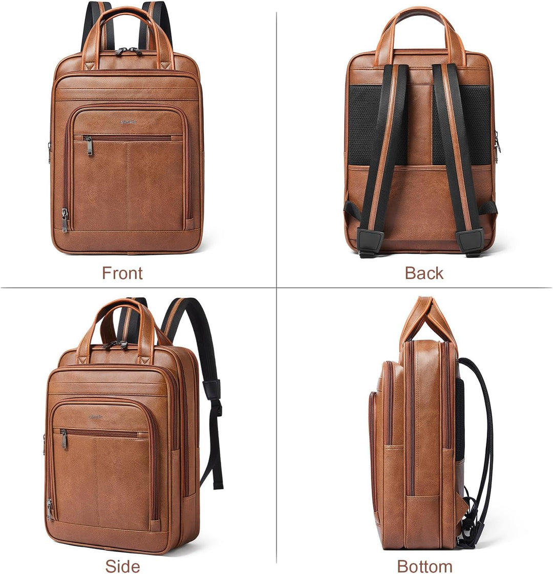 Shrrie Mochila para laptop de 15.6 pulgadas, mochila de trabajo de...