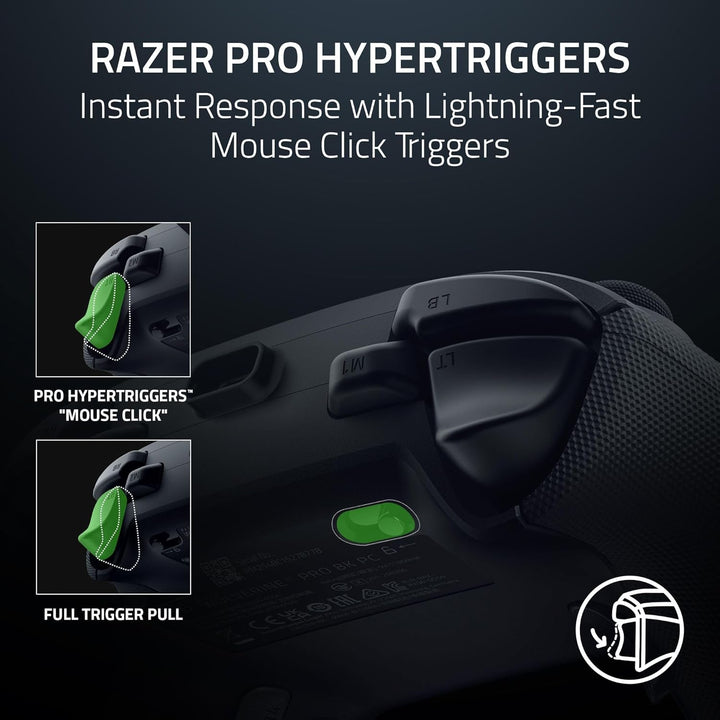 Controlador de juegos Razer Wolverine V3 Pro 8K PC inalámbrico: tas...