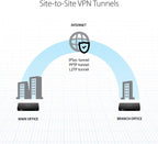 D-Link Router VPN, 8 puertos 10\/100 con filtro dinámico de conteni...