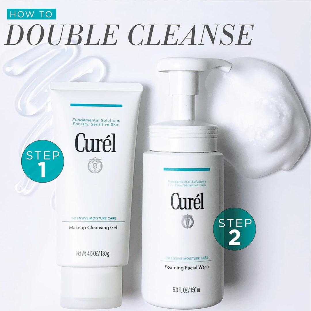 Curel Gel limpiador de maquillaje japonés para el cuidado de la pie...