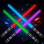 4 Pack 4 Colors Light up LED Sword, Light Swords con FX Sound Light up Toy