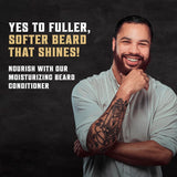 Viking Revolution Champú y acondicionador de barba para hombres con...