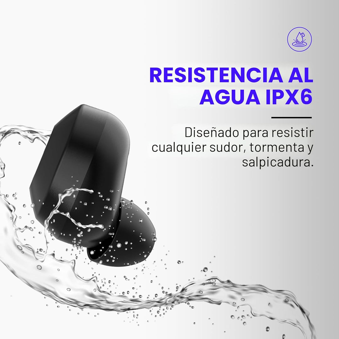 Auriculares inalámbricos Raycon E25 con Bluetooth y micrófono para...