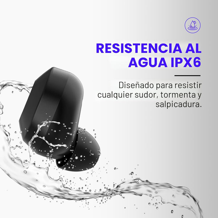 Auriculares inalámbricos Raycon E25 con Bluetooth y micrófono para...