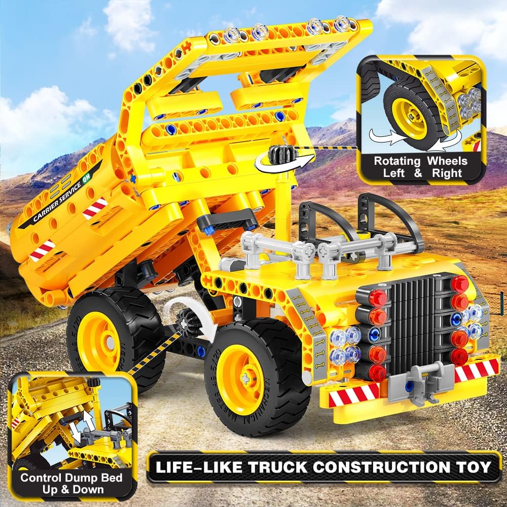 Jyusmile Juguete de construcción STEM para niños de 6 7 8