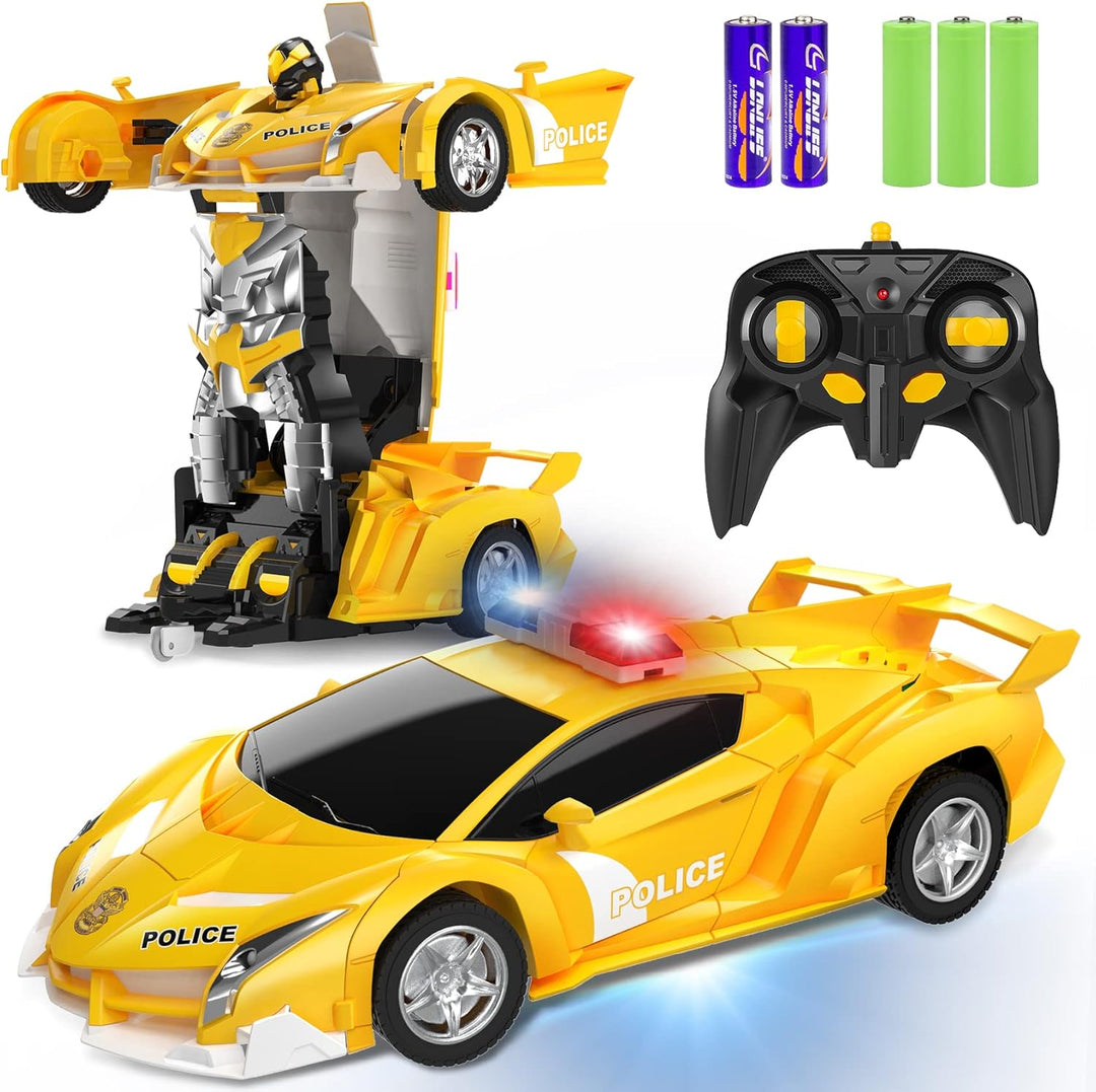 FDJ Automóvil a control remoto \u2013 Robot de automóvil transforma...