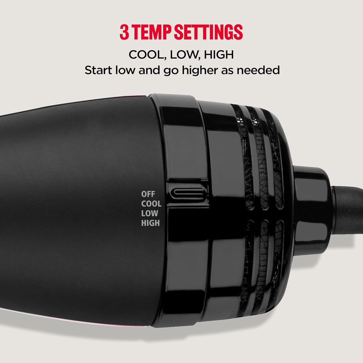 REVLON Secador de pelo voluminizador de un solo paso y estilizador...