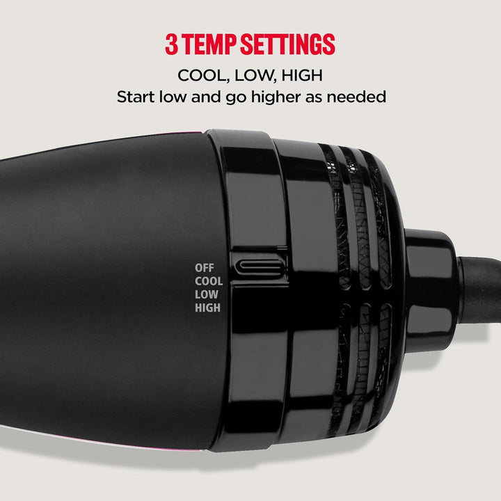 REVLON Secador de pelo voluminizador de un solo paso y estilizador...