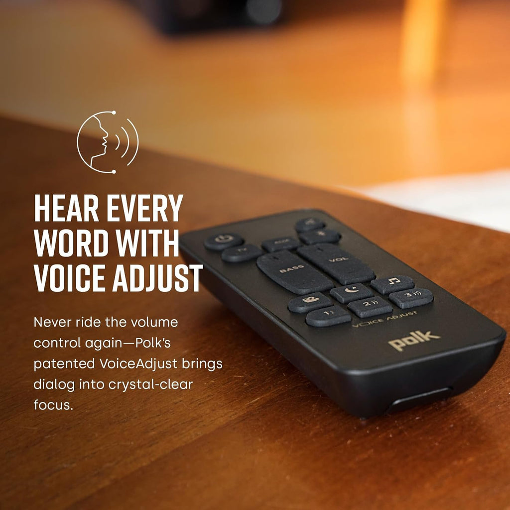 Polk Audio Signa S2 Barra de sonido ultrafina para Smart TV con subwoofer