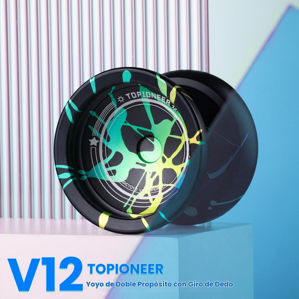 MAGICYOYO V12 Yoyo Professional, Finger Spin Responsive Yo-yo para Kids 8-12