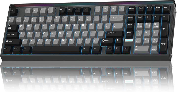 AULA Hero 99 - Teclado con cable para juegos, teclado de efecto Hal...