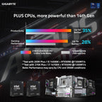 GIGABYTE Z890 AORUS Elite WIFI7 Plus Intel LGA 1851 ATX placa base, WIFI7|PLUS