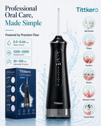 Irrigador dental inalámbrico para los dientes, irrigador oral desmontable