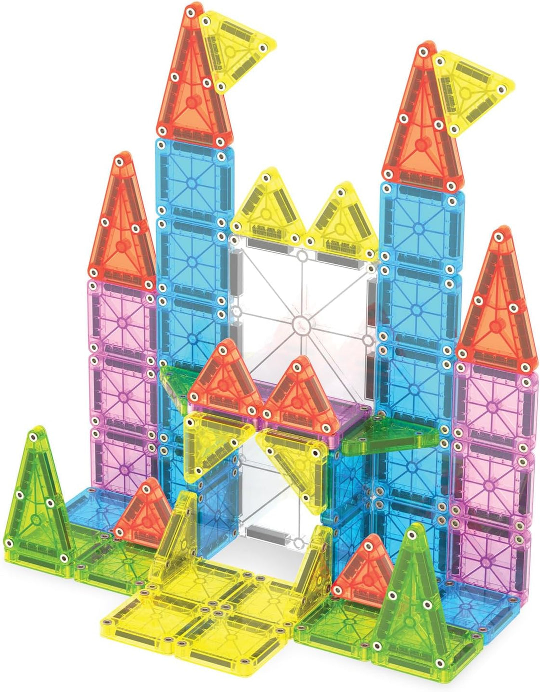 Magna-Tiles microMAGS Set de Viaje Deluxe de 55 Piezas de