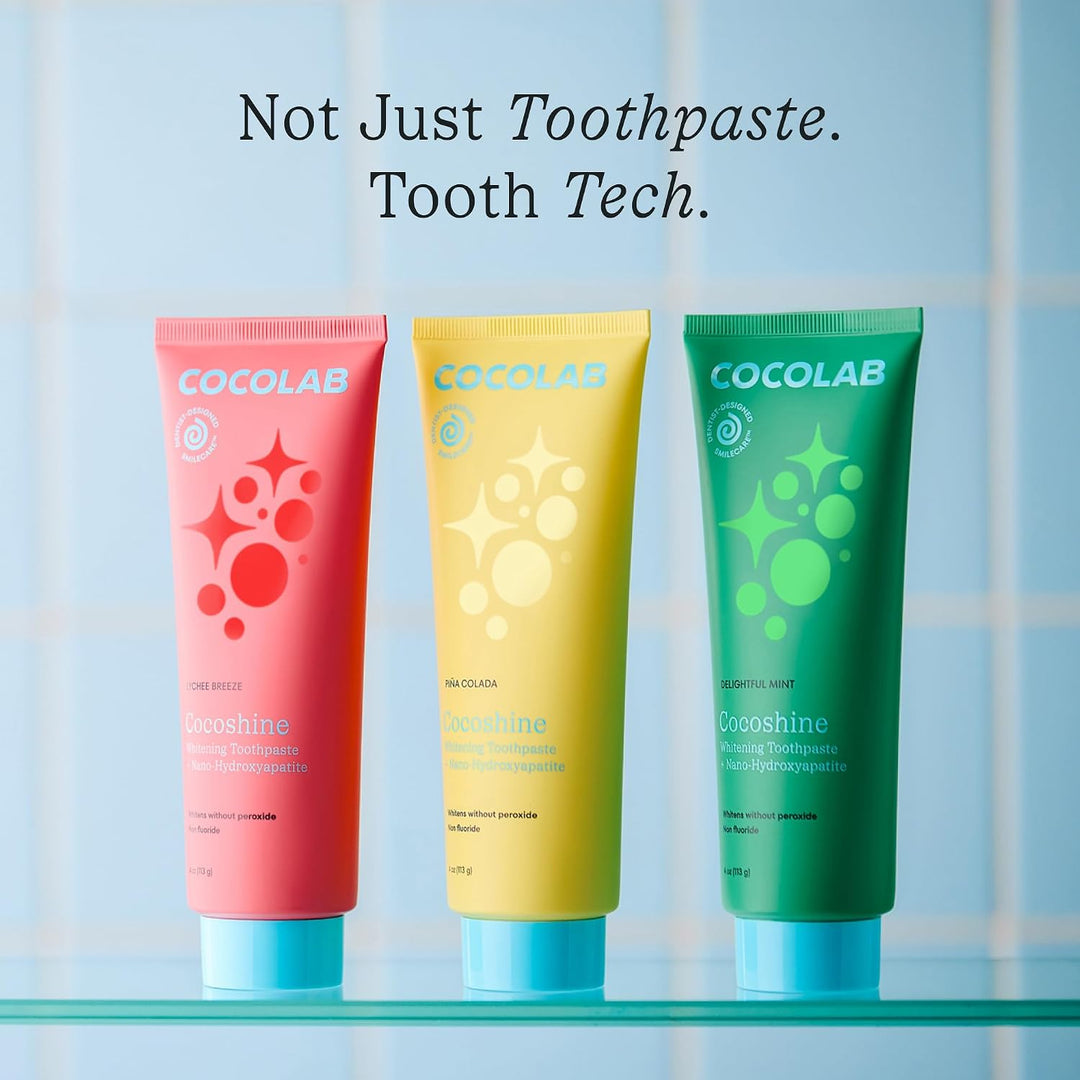 Cocoshine Pasta de dientes 15% de nano-hidroxiapatita forumula de C...