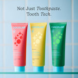 Cocoshine Pasta de dientes 15% nano-hidroxiapatita de COCOLAB, piña...