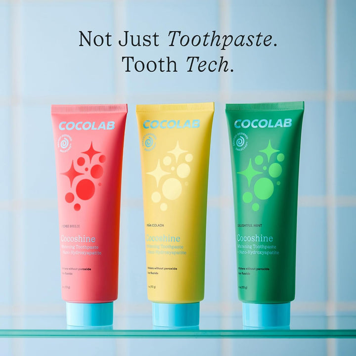Cocoshine - Pasta dental blanqueadora de dientes de Cocolab, pasta...