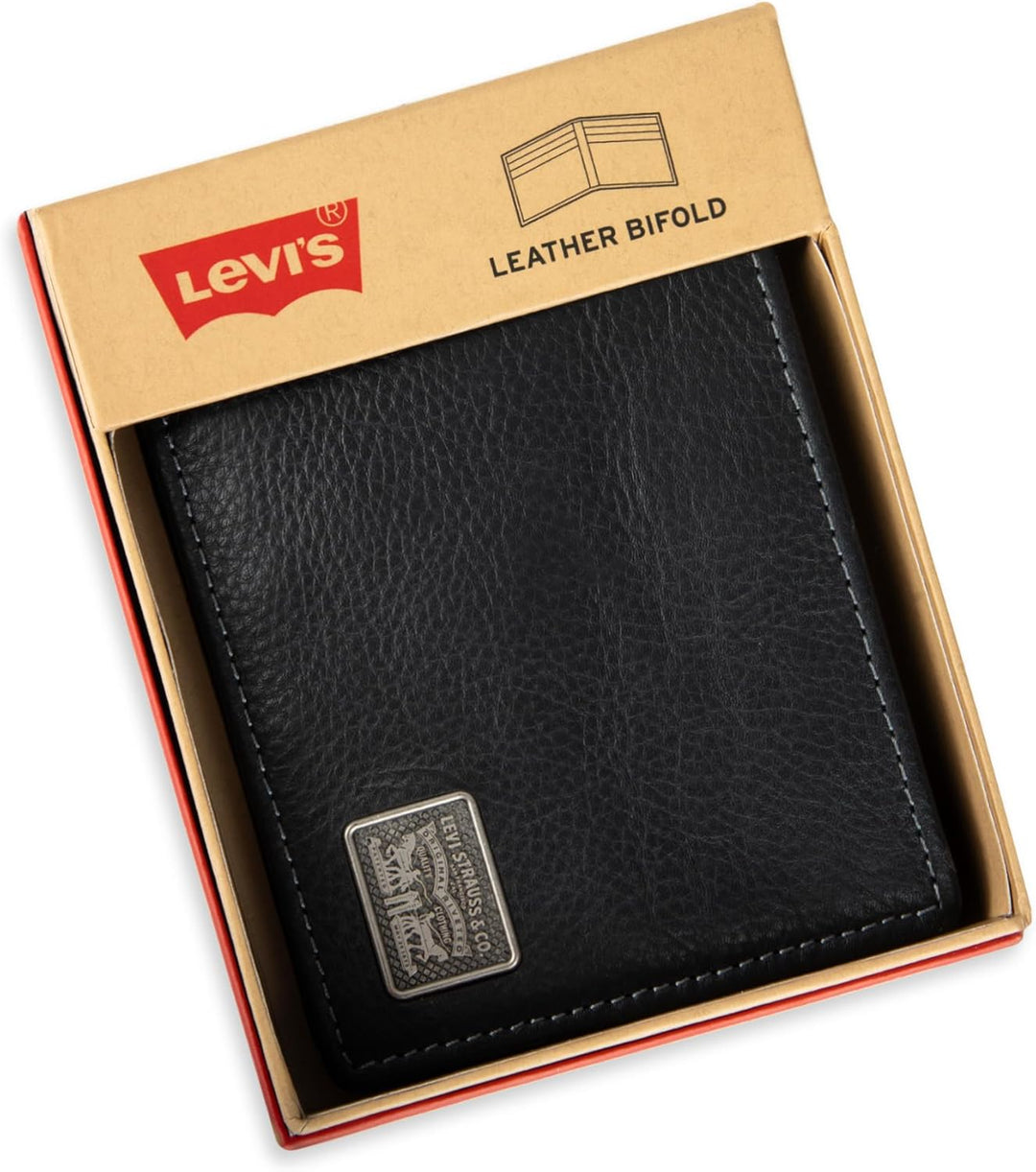 Levi's Men's Classic Bifold Wallet with Multiple Card Slots...