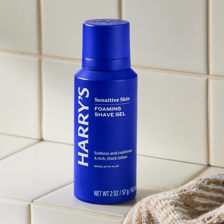 Kit de Afeitado Original Harry's para Hombres - Mango de Navaja...