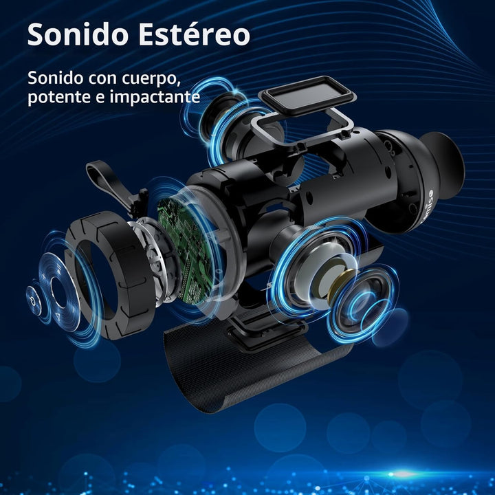 comiso Altavoz Bluetooth, altavoz portátil impermeable IP65 con son...