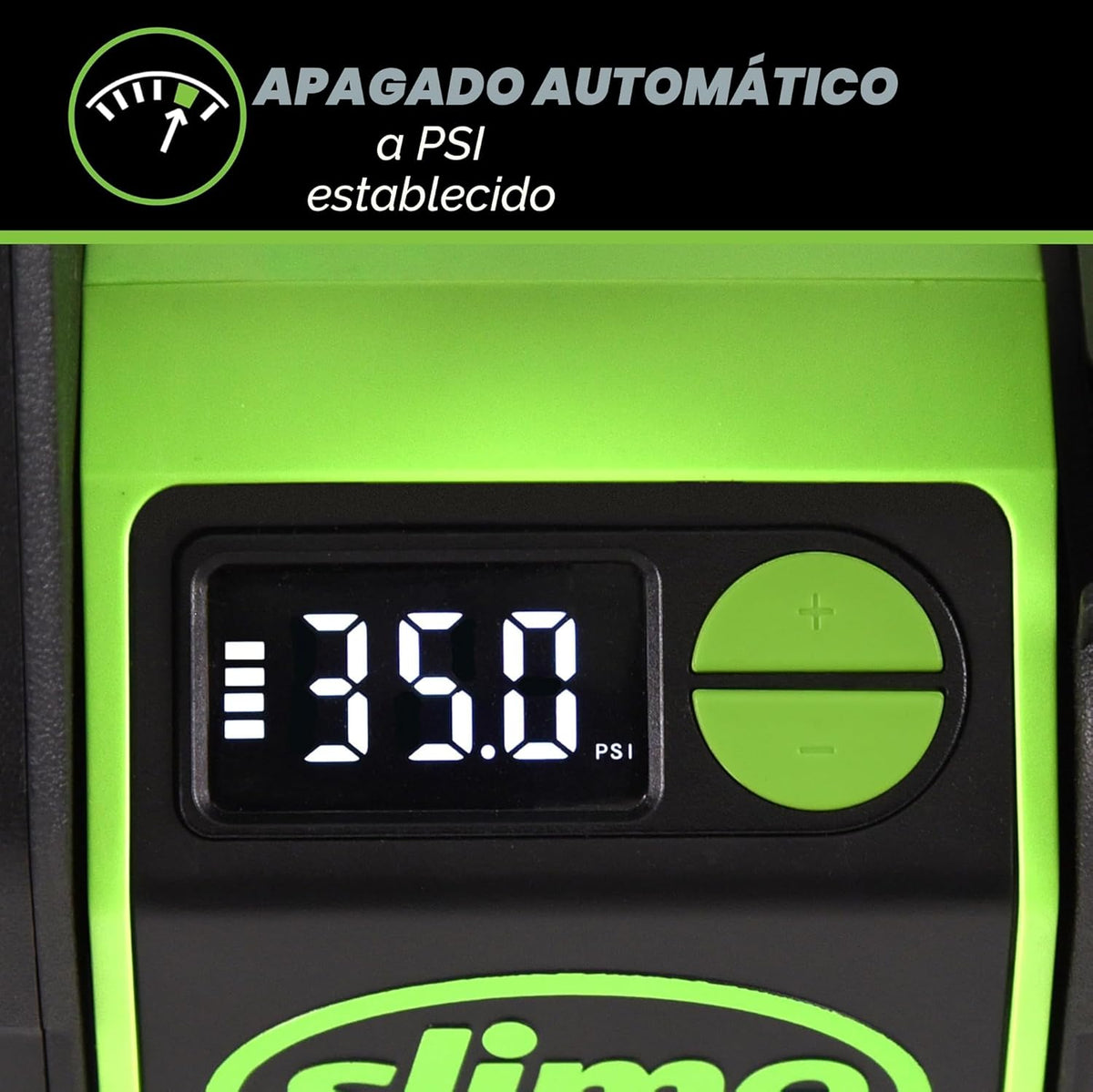 Slime 40086 Inflador de Neumáticos, Inalámbrico, Pro Power, Compres...