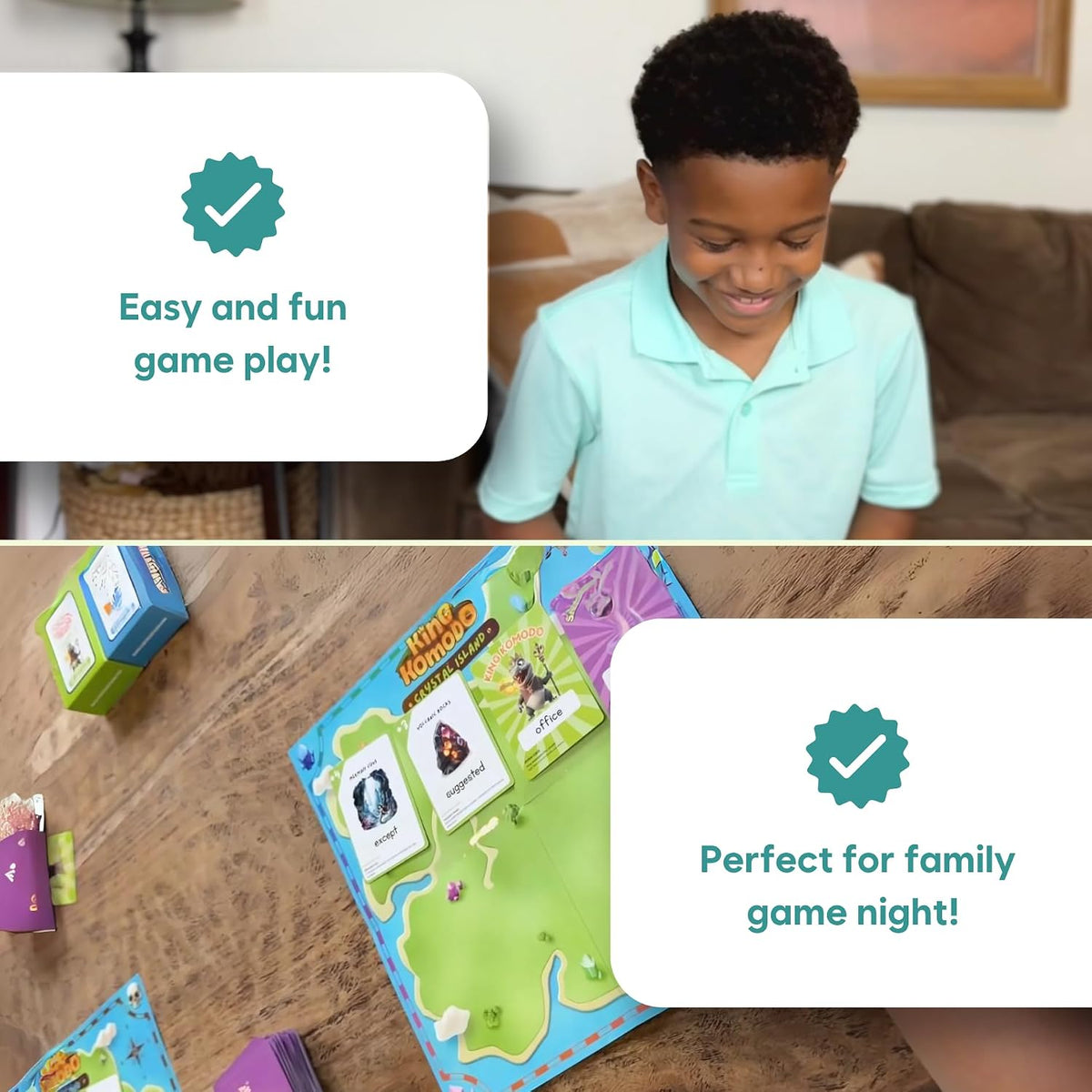 Fidget Game King Komodo - Aprende leer en semanas, niños grados 3 5