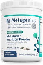 Metagenics MetaKids Nutrition en polvo, vainilla, 14.32 oz, 14.32 Ounce