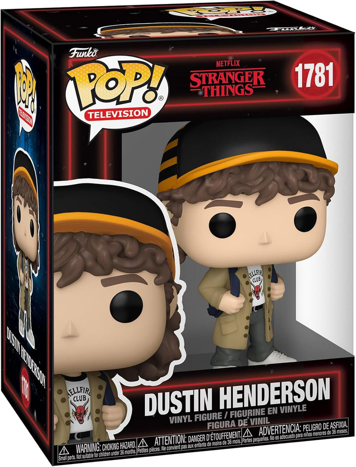 Funko Pop! TV: Stranger Things - Dustin Henderson - Figura de vinil...