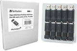 Verbatim Unidad flash USB 2.0 de 32 GB PinStripe retráctil - Busine...