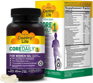 Country Life CORE Daily-1 - Multivitamínico para mujeres mayores de...