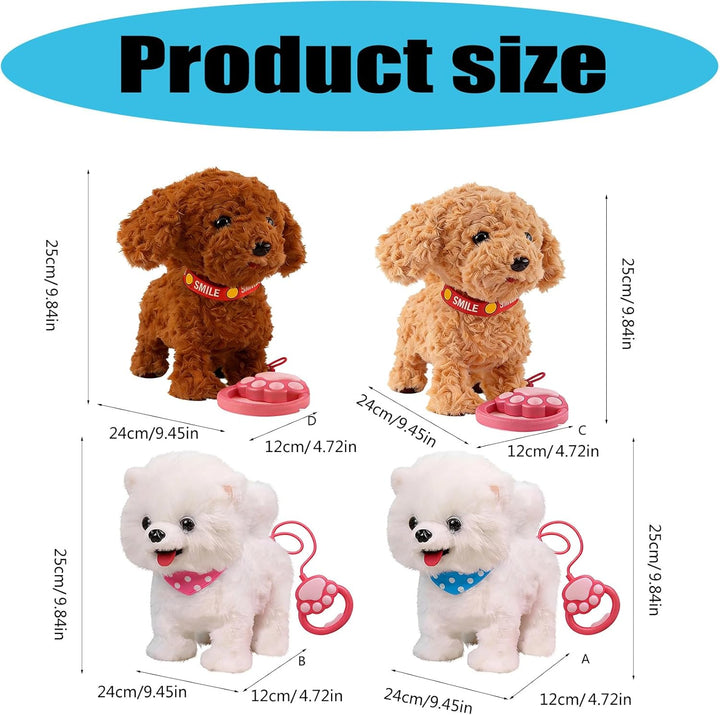 QIYUDUOLA Robot Dogs Realista Wuffy Robot Dog juguetes