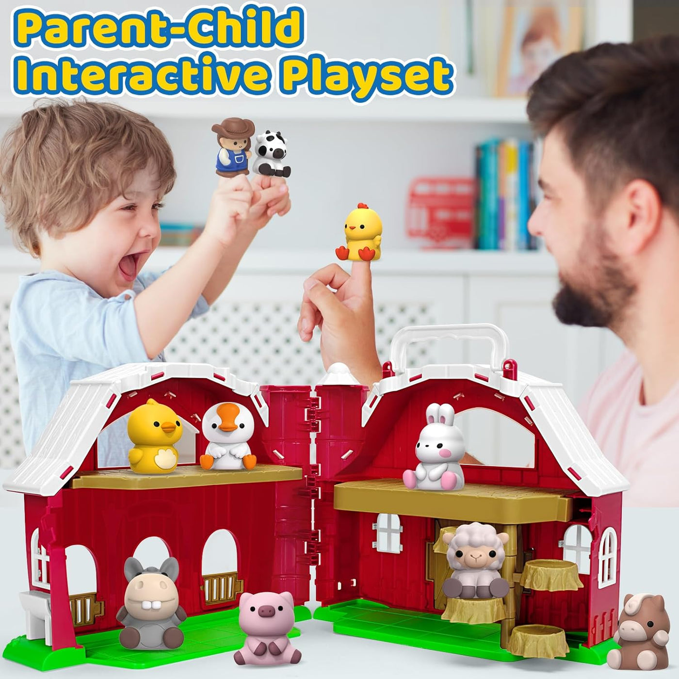 KMUYSL Juguetes para niños y niñas de 1 años set de juego
