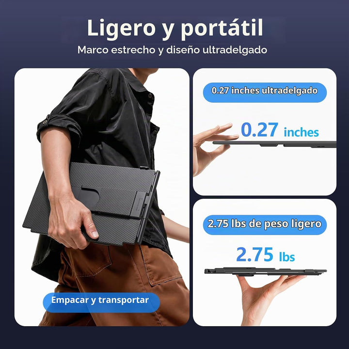 Wixzet Extensor de pantalla para laptop, 15.6 pulgadas FHD 1080P IP...