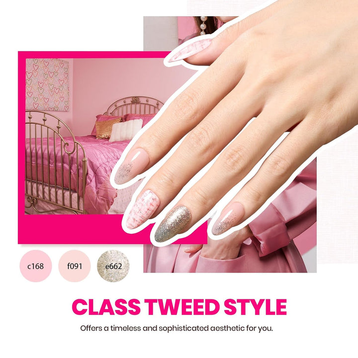 Beetles - Kit de esmalte de uñas de gel con luz UV, 75 piezas de es...