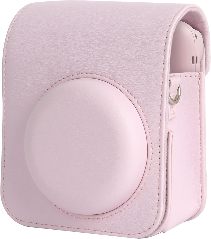 Fujifilm Cámara de película instantánea Instax Mini 12 (rosa flor)...