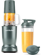 nutribullet Turbo Tumbler Edition, licuadora personal para batidos y bebidas congeladas, vaso de 24 onzas con bota, vaso de 32 onzas, tapas de viaje y para llevar, 1000 W, verde salvia fresco