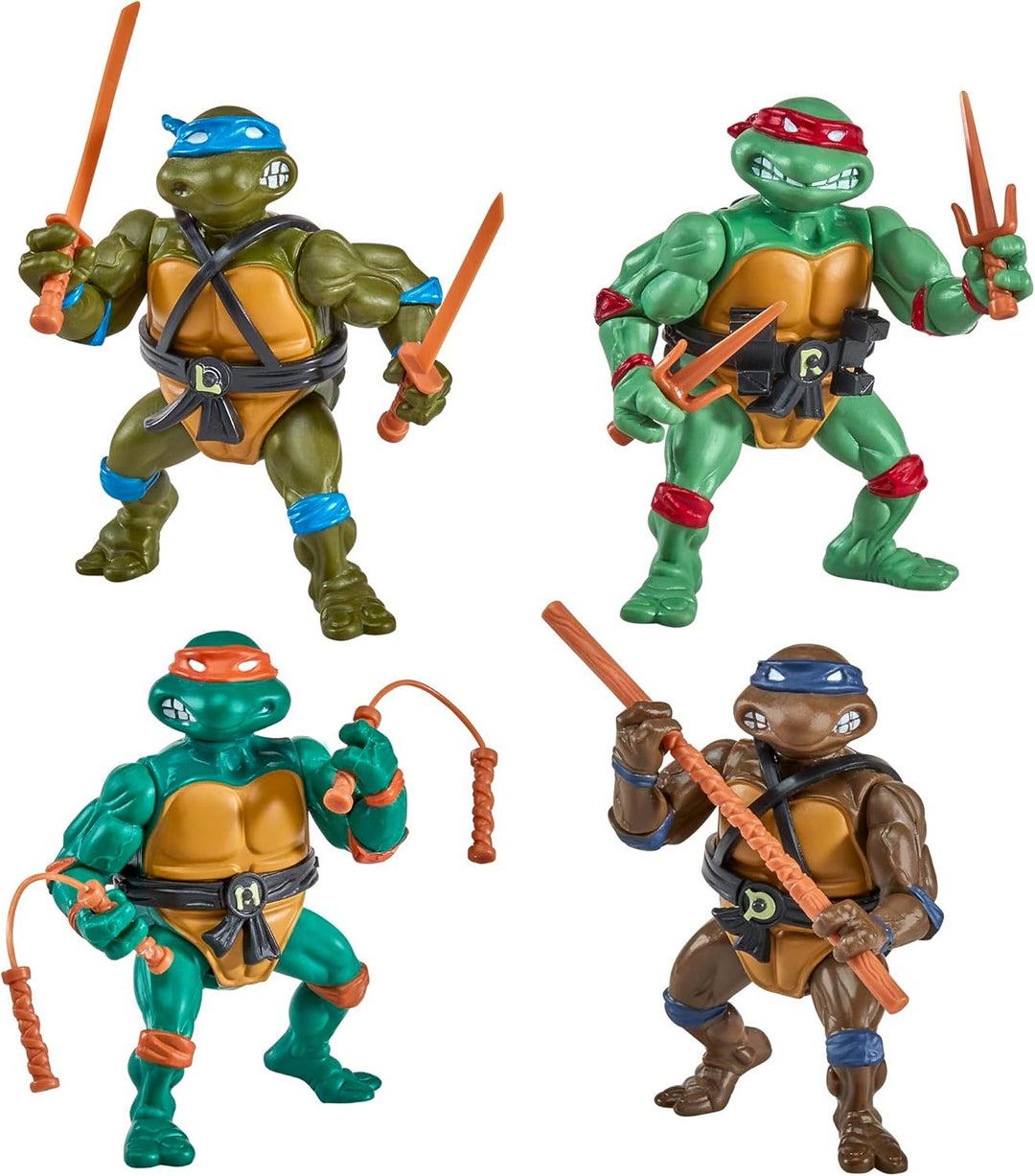 Tortugas Ninjas Mutantes Adolescentes 1987 Serie Original Paquete de 4