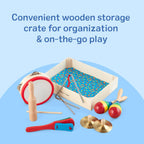 Juego musical Band-in-a-Box Clap! Clang! Tap! de Melissa & Doug