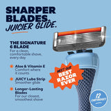 Dollar Shave Club | 6 repuestos de maquinilla de afeitar (12 unidad...