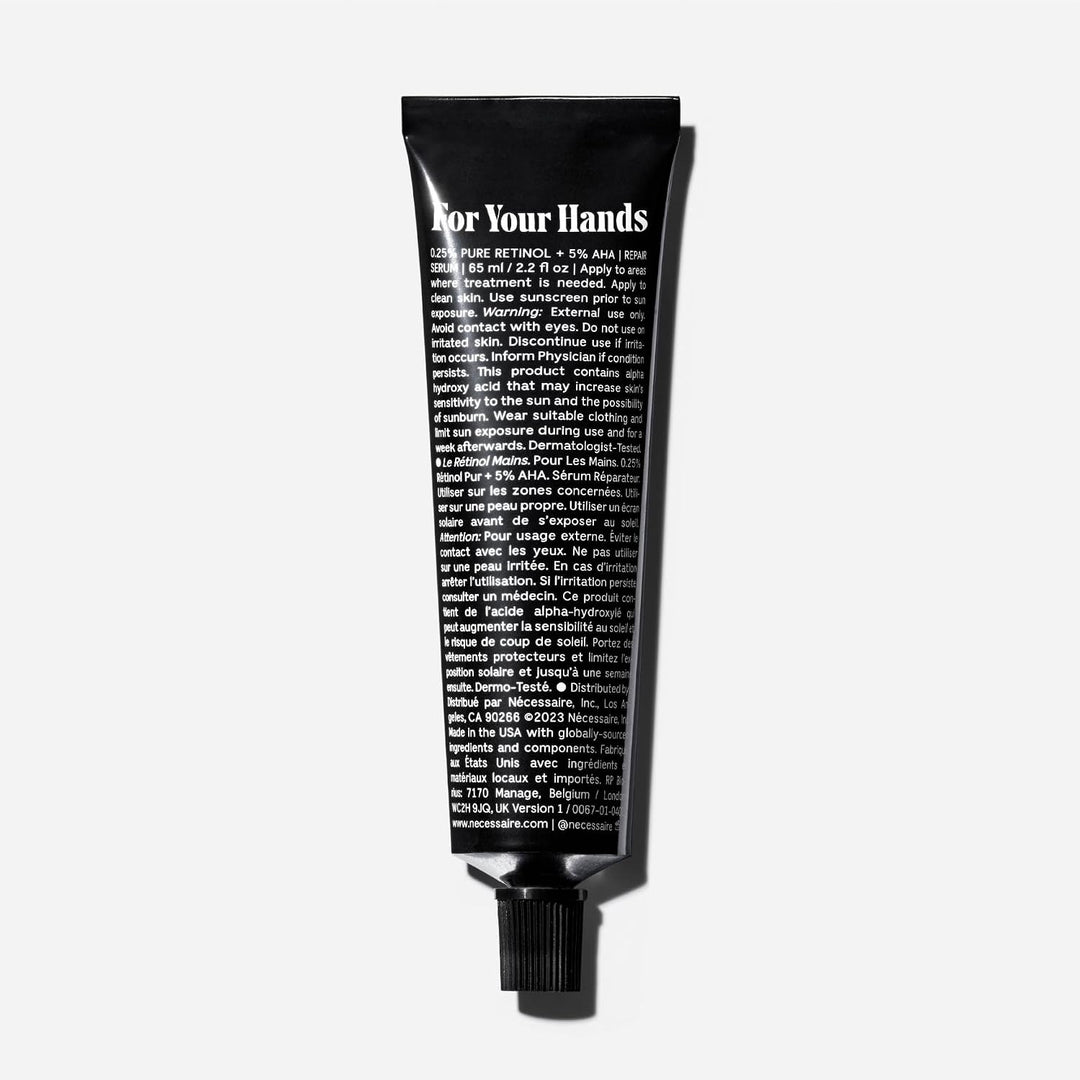 Nécessaire El retinol de la mano. Suero reparador antiedad. Para Cr...