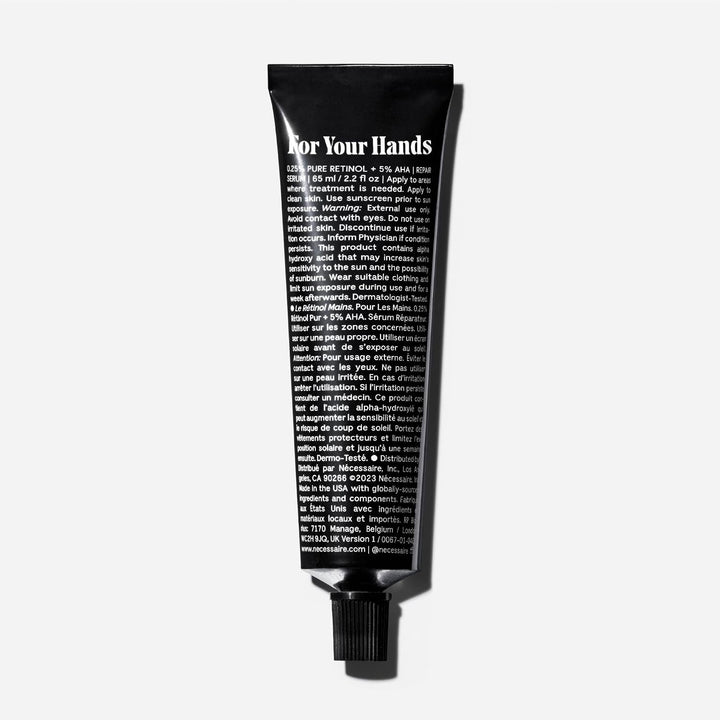 Nécessaire El retinol de la mano. Suero reparador antiedad. Para Cr...