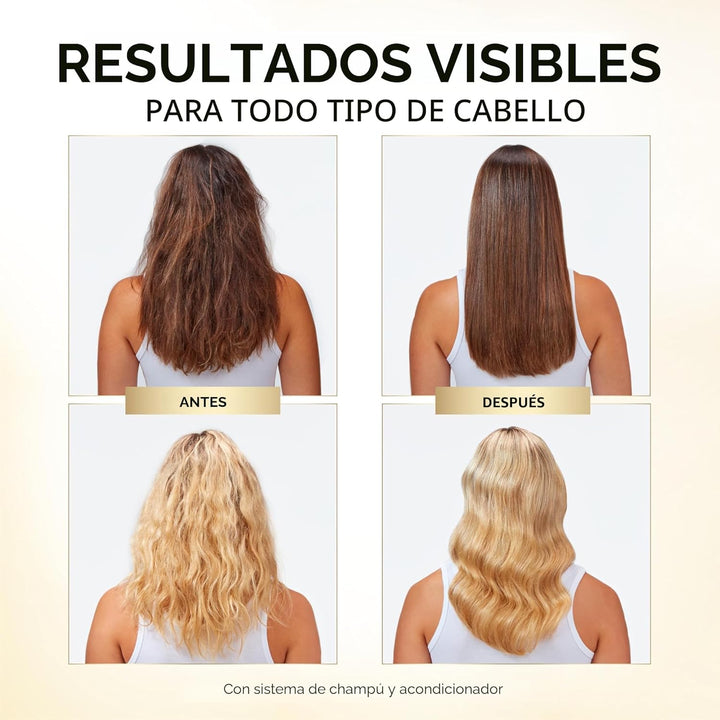 Pantene Juego de champú y acondicionador, suave y liso, control del...