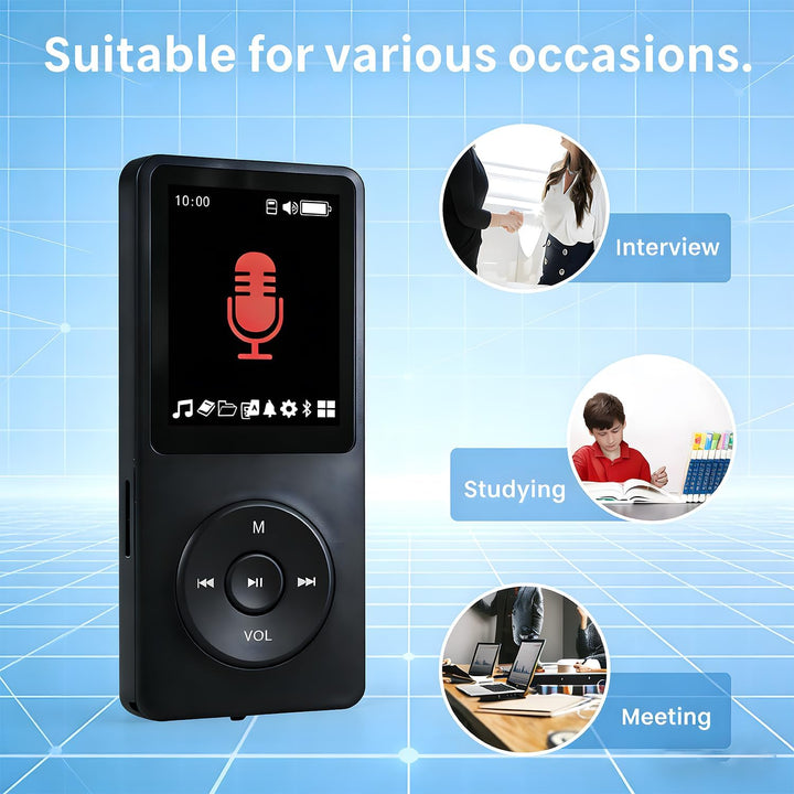 Reproductor MP3 de 128 GB con Bluetooth, reproductor de música port...