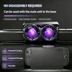 Tongzhuo Ventilador Refrigerante para Nintendo Switch 2, Enfriamiento Rápido, Dos Velocidades Ajustables (Algunas Ruidos de Aire Durante la Operación y ¡Se Debe Quitar la funda al Usar!)