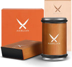 Herramienta de afilador de cuchillos, kit de afilador de cuchillos rodantes, afilado de cuchillos con diamantes y cerámica para acero de cualquier dureza, afilador de cuchillos de cocina con ángulo magnético de 15 y 20 grados (marrón)