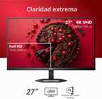 Philips 27E1N5900R - Monitor de computadora de 27 pulgadas, 4K UHD,...