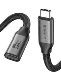 Silkland Cable de extensión USB C USB4 de 80 Gbps 240 W para Thunderbolt 5